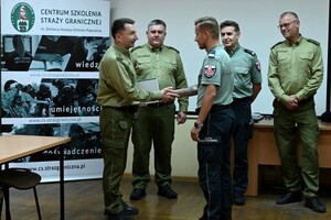 Zakończenie szkolenia techników kryminalistyki 