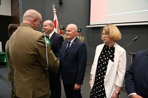 Wręczenie medali okolicznościowych 35 - lecie SG 