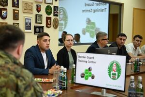 Wizyta studyjna delegacji Policji Granicznej Republiki Mołdawii w Kętrzynie 
