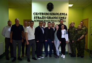 Wizyta studyjna delegacji Policji Granicznej Republiki Mołdawii w Kętrzynie 
