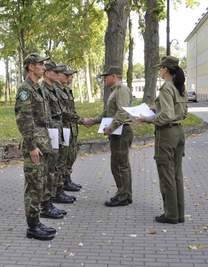 Zakończenie szkolenia w zakresie szkoły podoficerskiej 