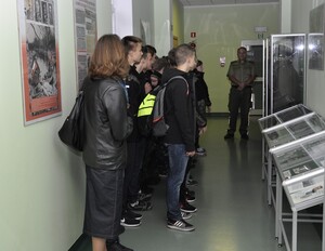Uczniowie Gimnazjum nr 2 im. Jana Pawła II w CSSG 