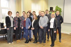 Uczestnicy kursu doskonalącego „Zadania z zakresu prowadzonego postępowania administracyjnego wobec cudzoziemców – język angielski” 