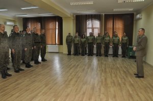 Zakończenie szkolenia w zakresie szkoły chorążych 