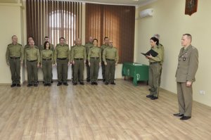 Zakończenie szkolenia w zakresie szkoły chorążych 