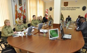 Delegacja Republiki Angoli w Centrum Szkolenia Straży Granicznej 
