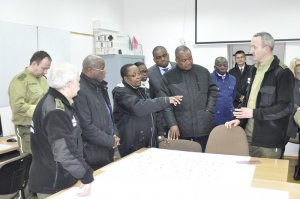 Delegacja Republiki Angoli w Centrum Szkolenia Straży Granicznej 