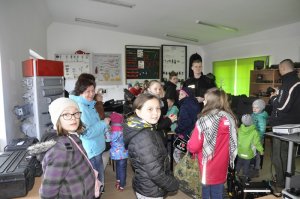 Wizyta dzieci i młodzieży w CSSG 