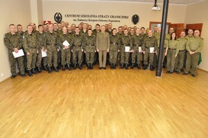 Zakończenie szkolenia w zakresie szkoły chorążych 