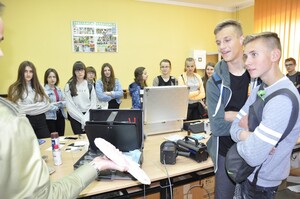 Wizyta młodzieży z Zespołu Szkół w Uściu Gorlickim 