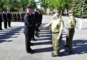 Strażacy odebrali Certyfikaty w Centrum Szkolenia SG 