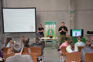 Przedstawiciele Centrum Szkolenia SG uczestniczyli w akcji „Bezpieczne Mazury” 