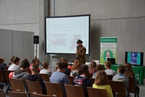 Przedstawiciele Centrum Szkolenia SG uczestniczyli w akcji „Bezpieczne Mazury” 