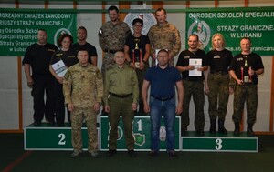 Sukcesy funkcjonariuszy Centrum Szkolenia SG w VIII Międzynarodowych Mistrzostwach Straży Granicznej w Strzelectwie 