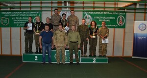 Sukcesy funkcjonariuszy Centrum Szkolenia SG w VIII Międzynarodowych Mistrzostwach Straży Granicznej w Strzelectwie 