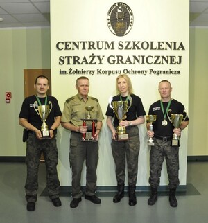Sukcesy funkcjonariuszy Centrum Szkolenia SG w VIII Międzynarodowych Mistrzostwach Straży Granicznej w Strzelectwie 