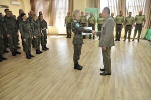 Zakończenie szkolenia w zakresie szkoły chorążych 