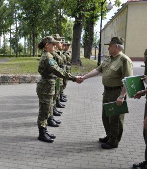 Zakończenie szkolenia w zakresie Szkoły Podoficerskiej w CSSG Zakończenie szkolenia w zakresie Szkoły Podoficerskiej w CSSG