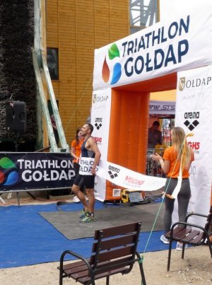 Zawody triathlonowe w Gołdapi 