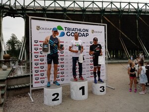 Zawody triathlonowe w Gołdapi 