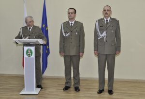 Przekazanie obowiązków na stanowisku Komendanta Centrum Szkolenia Straży Granicznej 