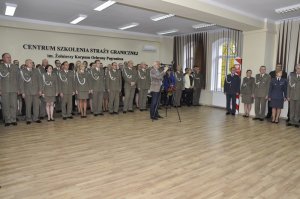 Przekazanie obowiązków na stanowisku Komendanta Centrum Szkolenia Straży Granicznej 