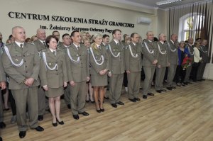 Przekazanie obowiązków na stanowisku Komendanta Centrum Szkolenia Straży Granicznej 