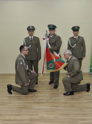 Przekazanie obowiązków na stanowisku Komendanta Centrum Szkolenia Straży Granicznej 
