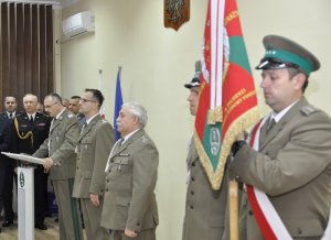 Przekazanie obowiązków na stanowisku Komendanta Centrum Szkolenia Straży Granicznej 