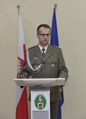 Przekazanie obowiązków na stanowisku Komendanta Centrum Szkolenia Straży Granicznej 