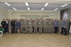 Przekazanie obowiązków na stanowisku Komendanta Centrum Szkolenia Straży Granicznej 