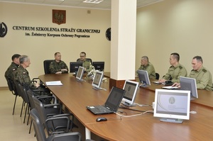 Wizyta delegacji Akademii Sztuki Wojennej 