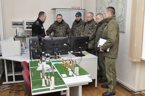 Wizyta delegacji Akademii Sztuki Wojennej 