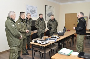 Wizyta delegacji Akademii Sztuki Wojennej 