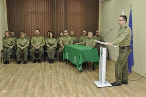 Rozpoczęcie szkolenia w zakresie szkoły chorążych 