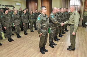Zakończenie szkolenia w zakresie szkoły chorążych