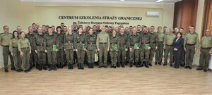 Zakończenie szkolenia w zakresie szkoły chorążych