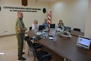 Wizyta Wicemarszałek Senatu w Centrum Szkolenia SG