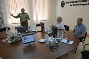 Wizyta Wicemarszałek Senatu w Centrum Szkolenia SG