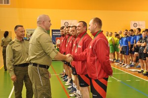 Podlaski Oddział SG Mistrzem Straży Granicznej w Piłce Siatkowej 