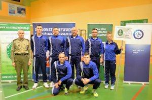 Podlaski Oddział SG Mistrzem Straży Granicznej w Piłce Siatkowej 
