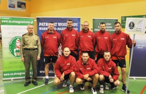 Podlaski Oddział SG Mistrzem Straży Granicznej w Piłce Siatkowej 