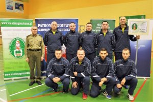 Podlaski Oddział SG Mistrzem Straży Granicznej w Piłce Siatkowej 