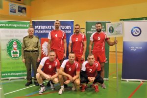 Podlaski Oddział SG Mistrzem Straży Granicznej w Piłce Siatkowej 