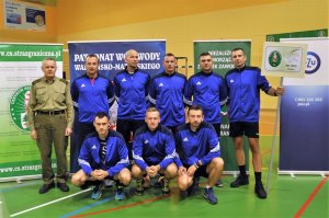 Podlaski Oddział SG Mistrzem Straży Granicznej w Piłce Siatkowej 