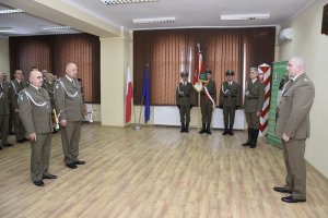 Uroczyste pożegnanie z mundurem 