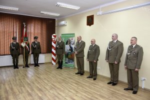 Uroczyste pożegnanie z mundurem 