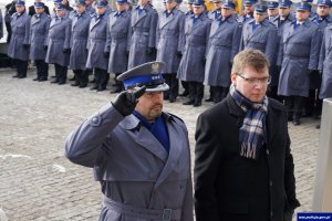 Nadanie patrona warmińsko-mazurskiej policji 