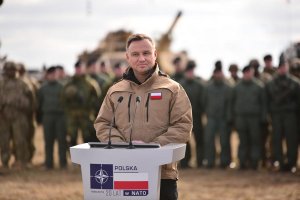 Wizyta Prezydenta Rzeczypospolitej Polskiej i Ministra Obrony Narodowej w Orzyszu 