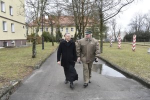 Wizyta Biskupa Polowego Wojska Polskiego w Centrum Szkolenia SG 